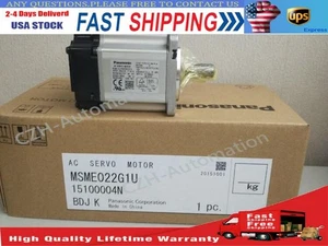 US Free TAX 1PC New Panasonic MSME022G1U Servo Motor In Box Expedited Shipping - Picture 1 of 4