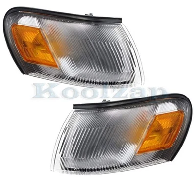 Para 93-97 Corolla 2x2 Luz de esquina de estacionamiento Señal de giro Lámpara Marcadora Izquierda Derecha PAR Foto 1 de 4