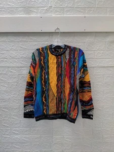 New Coogi Australia Men's Brights Crew Multicolor Sz M - Picture 1 of 9