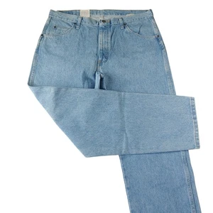 NWT Wrangler Five Star Regular Fit Jeans Men's 38x30 Light Wash Denim New - Picture 1 of 10