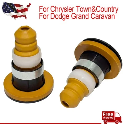 2x Rear Suspension Shock Bumper For Chrysler Town & Country Dodge Grand Caravan - Image 1 of 4