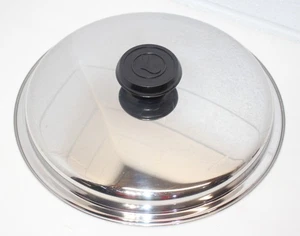 Vintage Lifetime Stainless Replacement Lid ONLY! CLEAN! 10.75" 10 3/4" diameter - Picture 1 of 16