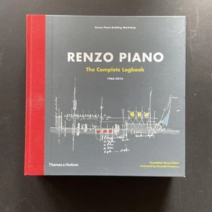 Renzo Piano Complete Logbook 19662016 Architecture Book 80+ Projects Used - Picture 1 of 5