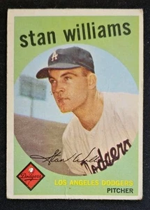 1959 Topps #53 Stan Williams Los Angeles Dodgers - Picture 1 of 2