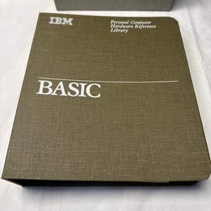 Vintage 1984 - IBM BASIC 3rd Edition Reference Manual - 6361134 - CLEAN WITH BOX - Picture 1 of 16