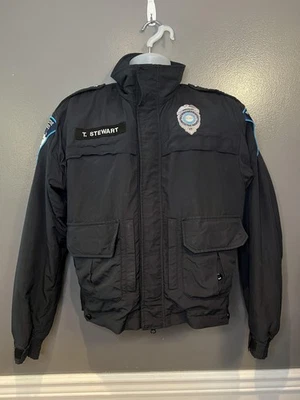 Blauer Jacket Mens Small Black Yale New Haven Health Protective Services Patch - Image 1 of 4