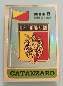 CATANZARO Scudetto Figurine Calciatori Panini 1989 1990 OTTIMO sticker mint - Picture 1 of 2