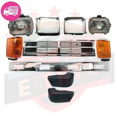New For 1987-89 Toyota 4Runner 1987-88 PICKUP Front Grille Bumper Headlamp 10PC - Image 1 of 4