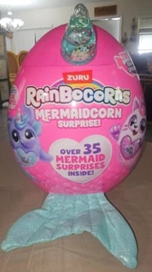 Rainbocorns Mermaidcorn Surprise Plush Toy by ZURU 35 Surprises Inside BC-TOP - Picture 1 of 9