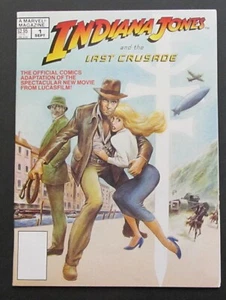 Indiana Jones and the Last Crusade #1 (Marvel 1989) Movie Comic Magazine - Bild 1 von 5