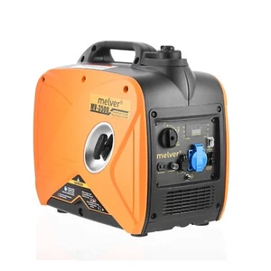 Tragbarer einphasiger Melver 3500 W Benzingenerator - Bild 1 von 10