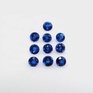 3mm Round Cut Blue Kyanite loose Gemstone for sale 25 Pieces Wholesale lots - Picture 1 of 5
