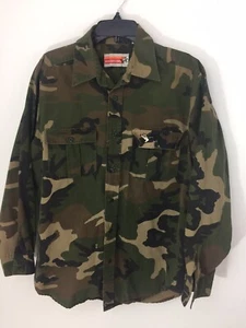 Winchester Hunting Shirt Mens Medium Camo Button Up Logo Mint Condition - Picture 1 of 8