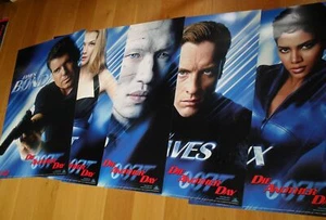 JAMES BOND 007 die another day advance lot of 5 US one sheet movie poster - Picture 1 of 1