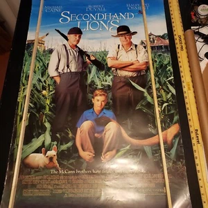 "Secondhand Lions" Original Movie Theater Poster Michael Caine Classic(74R) - Picture 1 of 9