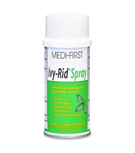 Medi-First Ivy-Rid 3 oz Spray Can Relief from Itching and Discomfort 1 Count - Picture 1 of 1