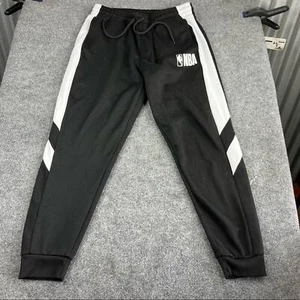 Nba joggers large black Youth size womens small sweatpants - Picture 1 of 8