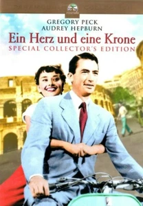 EIN HERZ UND EINE KRONE Gregory Peck, Audrey Hepburn DVD 1953 & BONUS NEU OVP - Bild 1 von 1