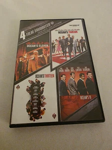 4 Film Favorites: Ocean's Collection (Ocean's 11 (1960), Ocean's Eleven (2001),  - Picture 1 of 6