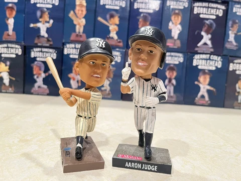 Aaron Judge & Roger Maris New York Yankees Bobblehead Bobble SGA Stadium MLB Cover