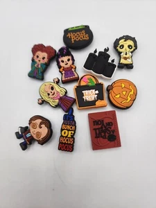 Set di 11 decorazioni per scarpe Halloween Disney Hocus Pocus Jibbet per Crocs - Foto 1 di 5