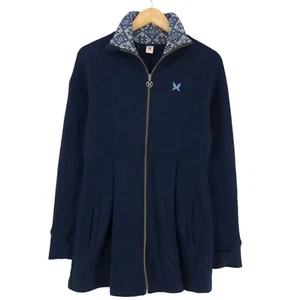 Kari Traa Casual Jacket Ladies Merino Wool Blue Xm2 SIZE S - Picture 1 of 7