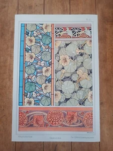 Capucine (1896) illustriert von Maurice Pillard Verneuil Jugendstil Plakat - Bild 1 von 4