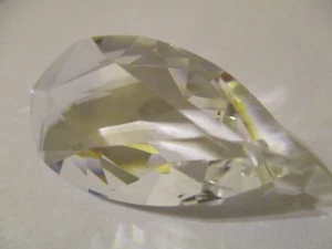 Swarovski cristallo trasparente 38 x 22 mm prisma goccia pendente perline ART6105 - Foto 1 di 6