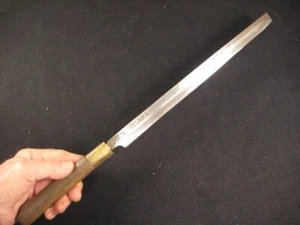 CUCHILLO DE SUSHI SASHIMI DEBA HOCHO DE CHEF JAPONÉS DE COLECCIÓN ACERO SAMURAI LAMINADO - Imagen 1 de 17