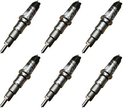6 Diesel Fuel Injectors for 13-18 Dodge Ram 2500 3500 4500 6.7 ISB Cummins Turbo - Image 1 of 4