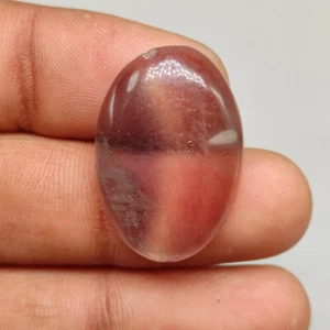 25ct Natural rainbow fluorite cabochon fluorite translucent gemstone G5071 AU - Picture 1 of 5