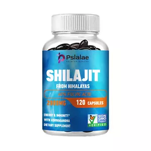 Shilajit 2000mg-Organic,Extremely Potent,Fulvic Acid,Energy Boost,Immune Support - Picture 1 of 13