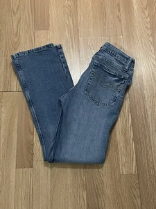 Wrangler 20x Jeans Boys Youth 16 Bootcut Blue Cowboy Adjustable Waist - Picture 1 of 16
