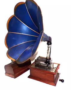 COLUMBIA BVT 2 MINUTE CYLINDER PHONOGRAPH - Picture 1 of 17