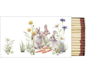 Streichholzschachtel CARROT TREAT Hasen 45 Streichhölzer Ambiente | Ostern - Bild 1 von 1