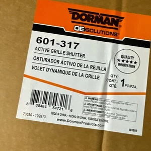 Dorman 601-317 obturador de rejilla activo con motor para Ford Fusion 13-16 - Imagen 1 de 2