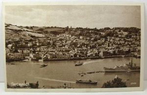 Postkarte Dartmouth, Devon; HMS Comet R26 Zerstörer; Foto-Präzision; 1950 - Bild 1 von 2