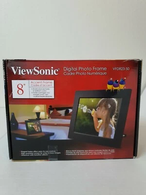 Marco de fotos digital ViewSonic 8" VFD823-50, nuevo (caja abierta).  Foto 1 de 4