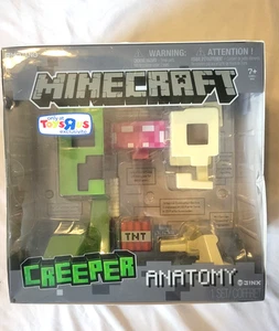 Minecraft Creeper Anatomy Authentisch Jinx Mojang Vinyl Actionfigur Spielzeug Set - Bild 1 von 13