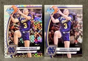 (2) Hannah Hidalgo 2024-25 1st Bowman U Chrome X-Fractor and Base Notre Dame - Bild 1 von 2