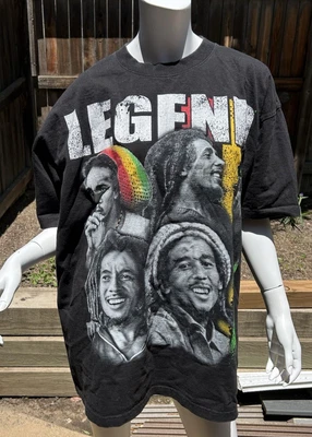 Bob Marley Legend Shaka Wear 2XL T-Shirt - Image 1 of 4