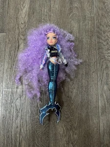 Mermaze Mermaidz Color Change Riviera Mermaid Fashion Doll Purple Hair Blue Tail - Picture 1 of 9