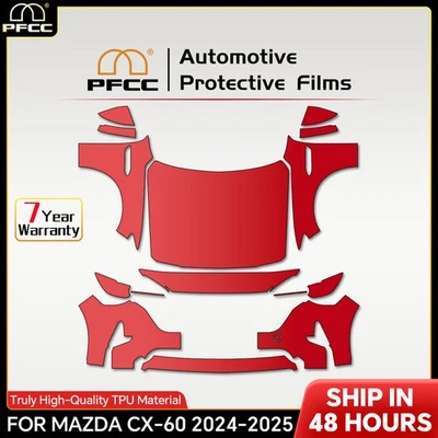 2024-2025 Mazda CX-60 CX60 FULL FRONT PreCut Paint Protection Film Clear Bra PPF - Image 1 of 4