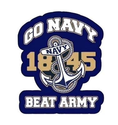 Academia Naval de Estados Unidos Marina Coche Imán Guardiamarinas Troquelado Laminado Foto 1 de 2