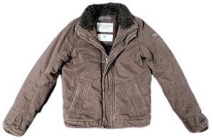 Chaqueta Y2K Abercrombie & Fitch Adirondack pesada forrada de sherpa - mediana para hombre - Imagen 1 de 13