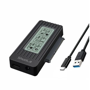USB 3.1 Festplattengehäuse 2,5/3,5 Zoll Festplattenadapter Intelligent7168 - Bild 1 von 10