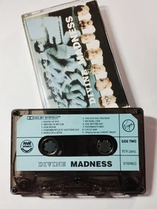 PHILIPPINES Madness "Divine Madness" Cassette Tape w/Sticker Labels. Dyna EMI - Picture 1 of 6