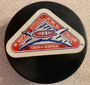NHL Licensed 1993 Montreal Canadiens 44th NHL All-Star Game Official Hockey Puck - Picture 1 of 4