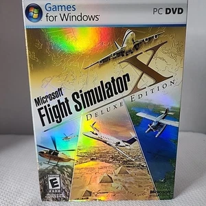 Microsoft Flight Simulator Edición Deluxe (Windows PC, 2006) Completo - Imagen 1 de 4