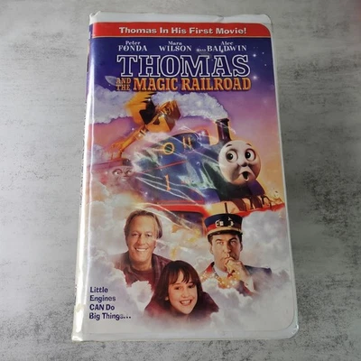 Thomas And The Magic Railroad VHS 2000 Clam Shell Tested Works Good Condition - Image 1 of 3